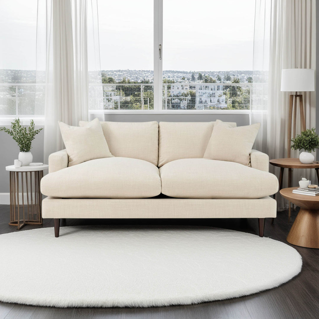 Bronia 64" Beach Alabaster Loveseat