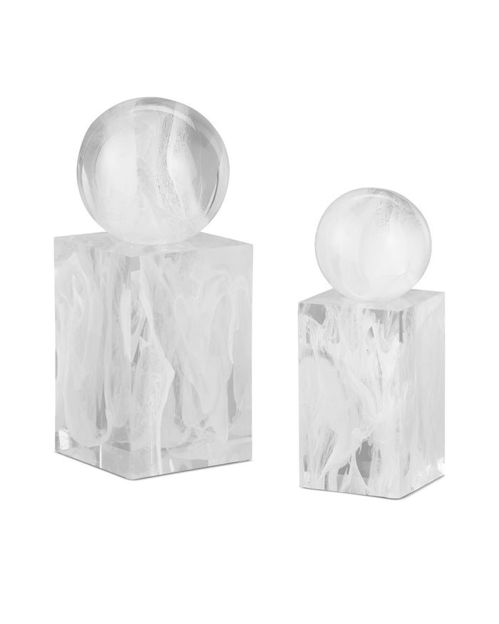 Margaux White Décor Objects (Set of 2)