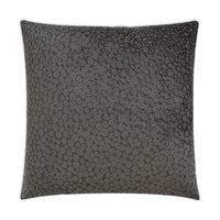 Tiffany Superior Quality Luxurious Charcoal Polka Dot Pillow