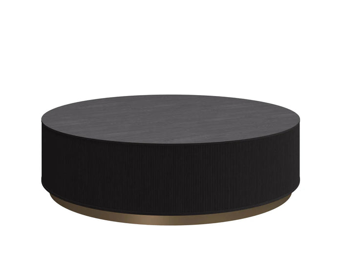 Kalla Charcoal & Gold Coffee Table