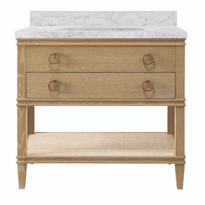 Ember 36.5" Cerused Oak Bath Vanity