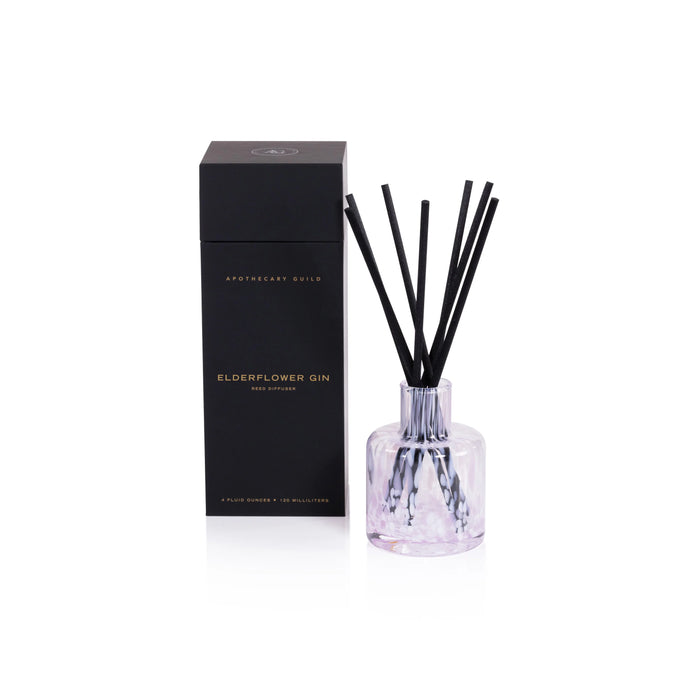 Opal Diffuser in Gift Box - White & Lilac/Elderflower Gin (Set of 4)