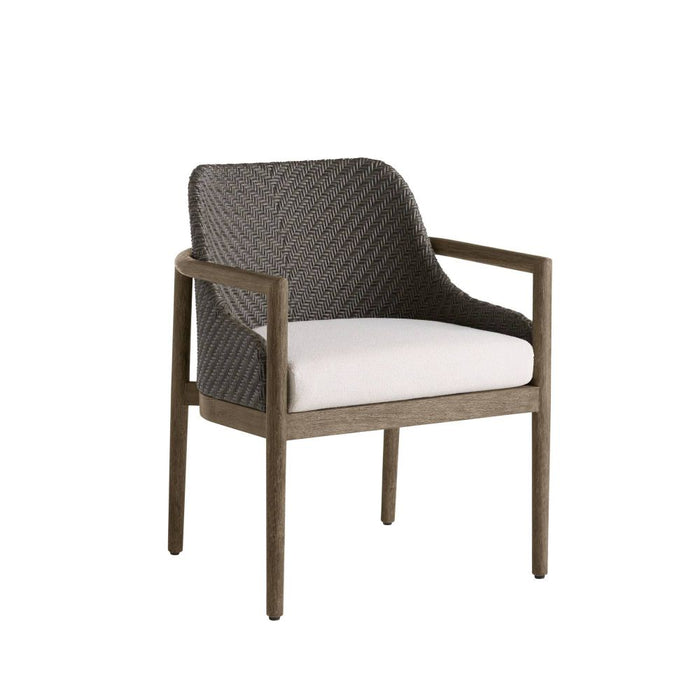 Chilton Outdoor Performance Boucle Dark Dining Chair