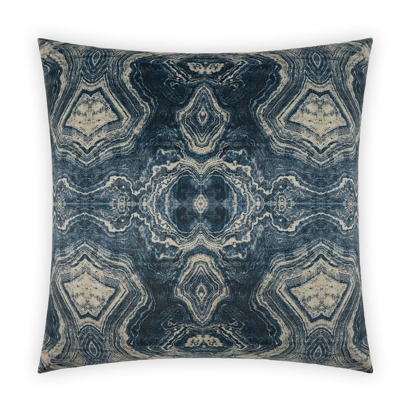 Dalia Superior Quality Luxurious Indigo Pillow