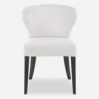 Kofi Off-White Boucle & Black Dining Chair (Set of 2)