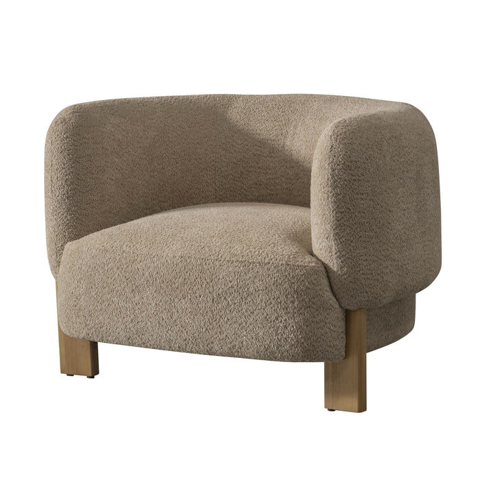 Chelsea Modern Taupe Accent Chair
