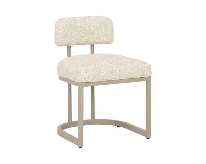 Levanto Greige Indoor Outdoor Dining Chair (Set of 2)
