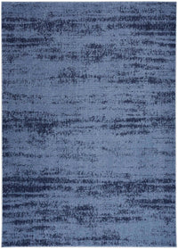 Ainslee Indoor/Outdoor Blue Denim Area Rug - Elegance Collection