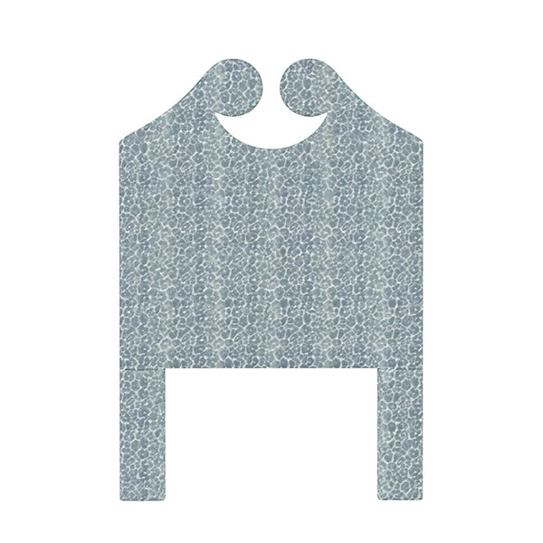 Hannah Spotted Blue Twin Custom Headboard