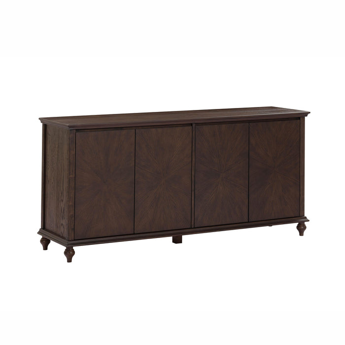 Lunaris 76" Dark Brown Sideboard