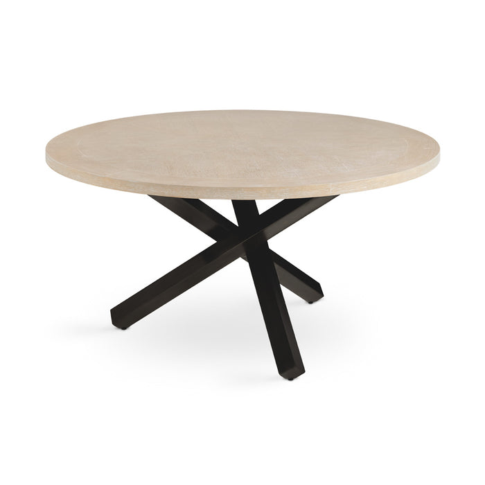 Suri 48" Natural Wood Round Dining Table