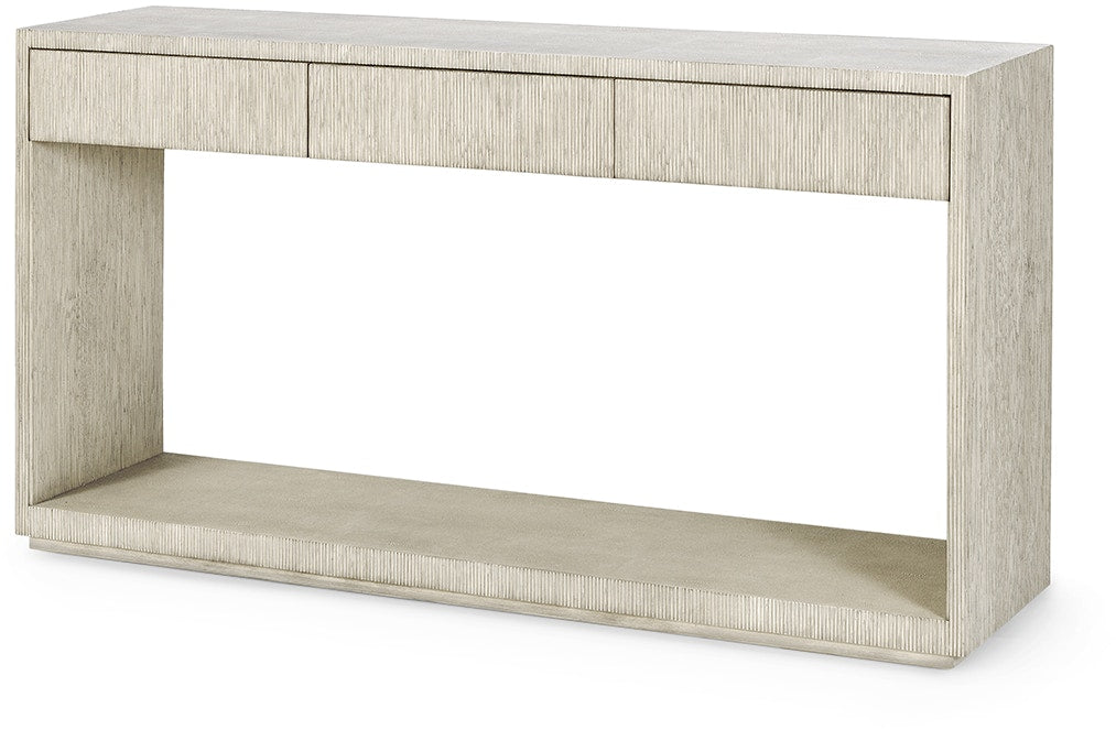 Onshore 64" White Wash Console Table