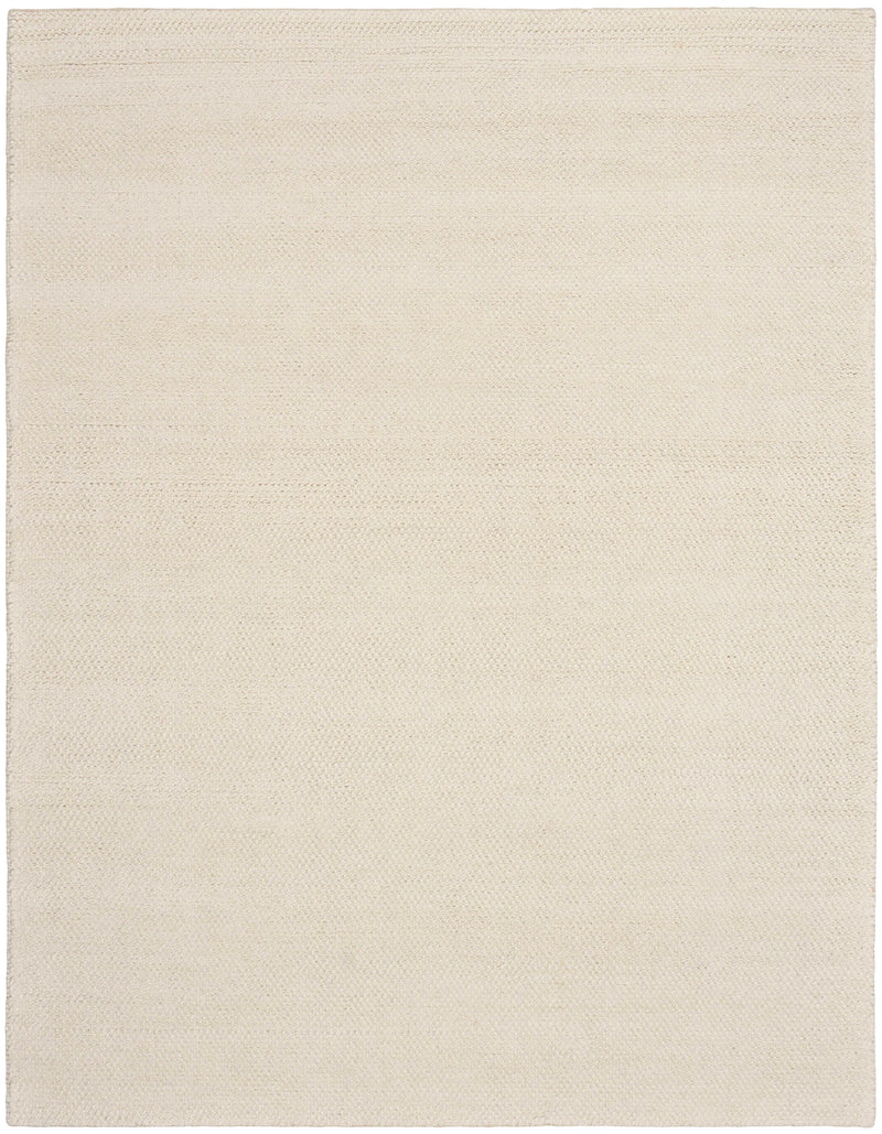 Everly Ivory Wool Blend Area Rug