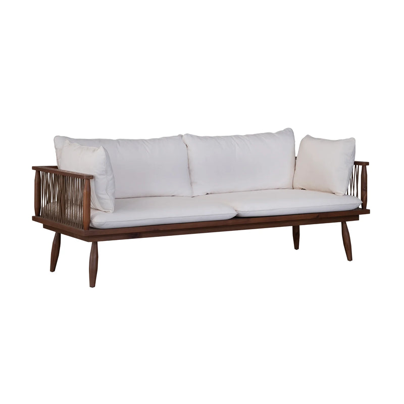 Amellia Outdoor Teak Sofa