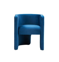 Allisteer Modern Blue Accent Chair