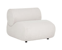 Nimbus Cream Performance Fabric Indoor/Outdoor Modular Armless Chair