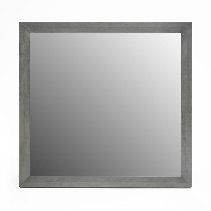 Pentra Contemporary Grey Mirror