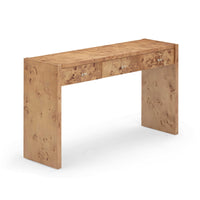 Ada 54" Honey Burl Console Table