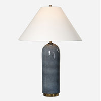 Millie Deep Blue & Gold Table Lamp