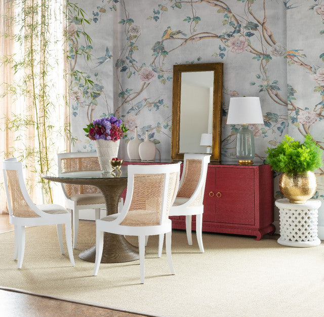 Kole White Armchair