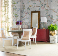 Kole White Armchair