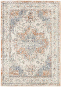 Yasna Medalian Beige/Blue Indoor/Outdoor Area Rug