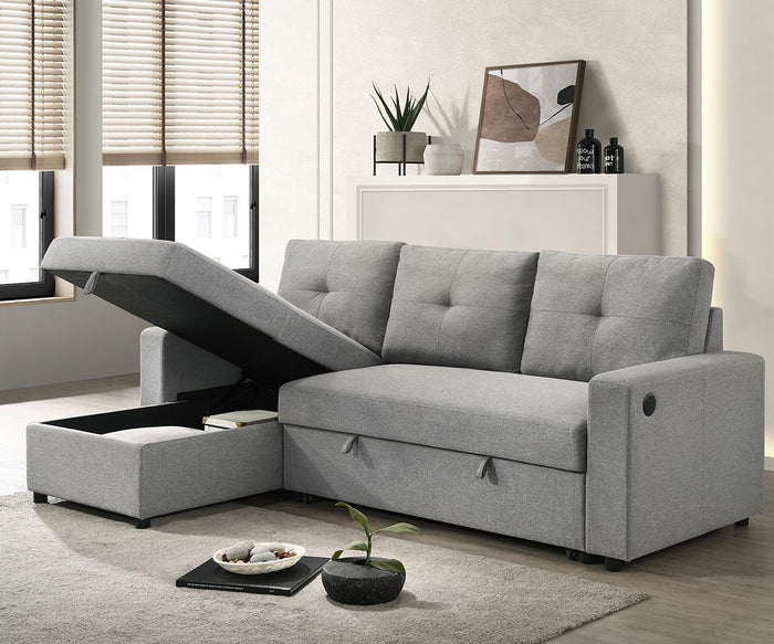 Trista Grey Sectional Sofa