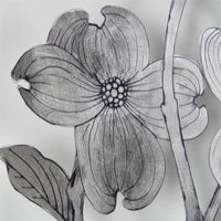 Silver Leaf Floral Acrylic Shadow Box Wall Art (2 Styles Available)