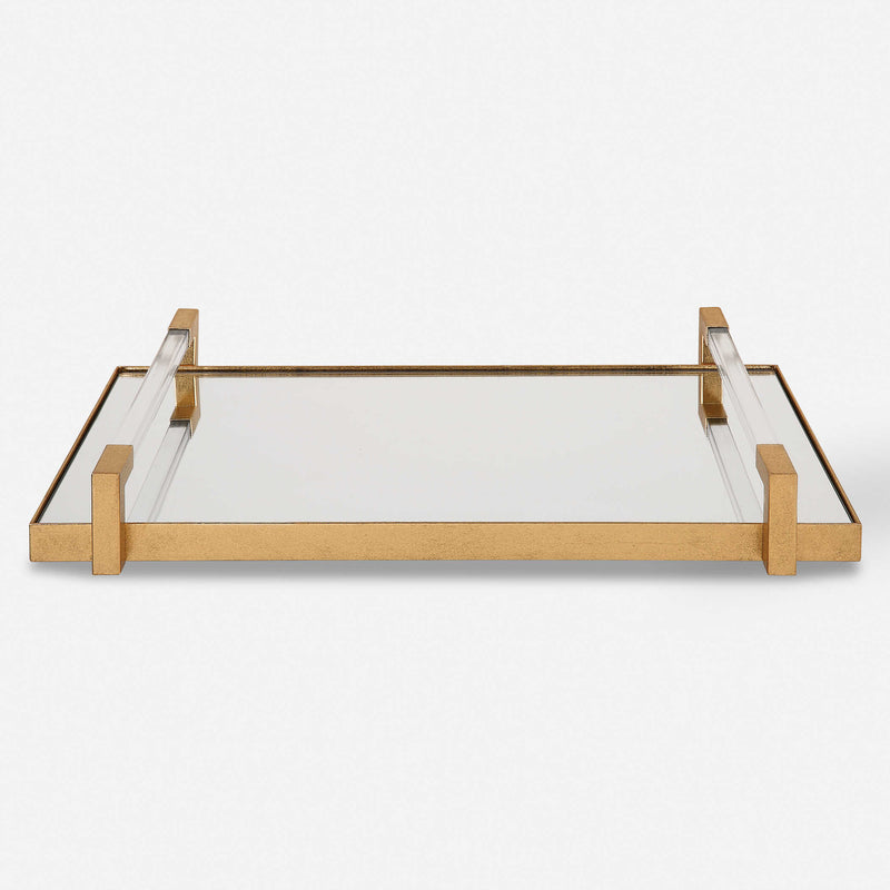 Reed Modern Gold Tray