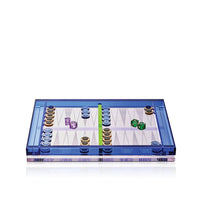 Amira European Artist Collection Crystal Backgammon