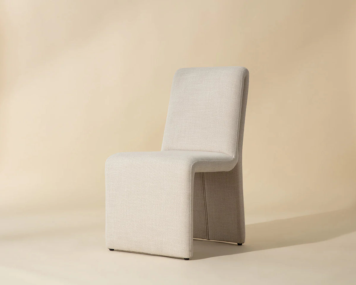 Cascata Linen Upholstered Dining Chair