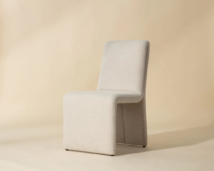 Cascata Linen Upholstered Dining Chair