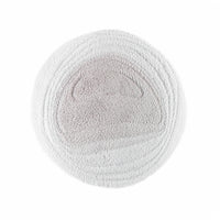 Ivy Silver Luxury Bath Rug