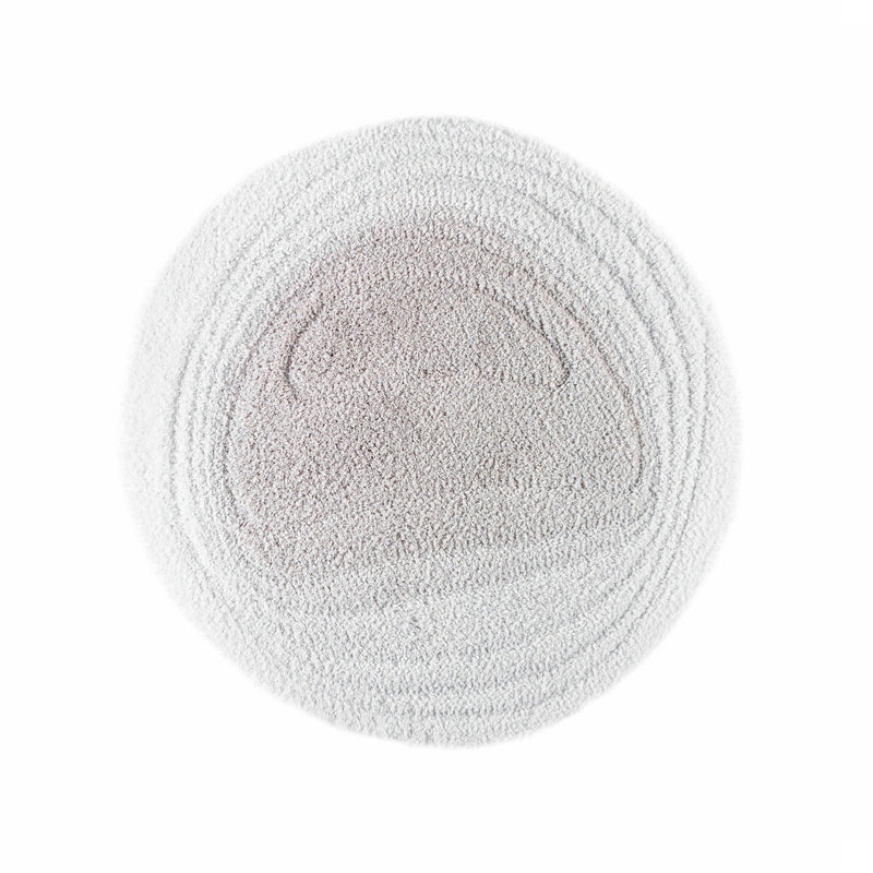 Ivy Silver Luxury Bath Rug