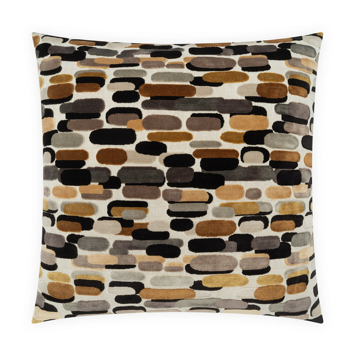 Metro Superior Quality Luxurious Rust Pillow