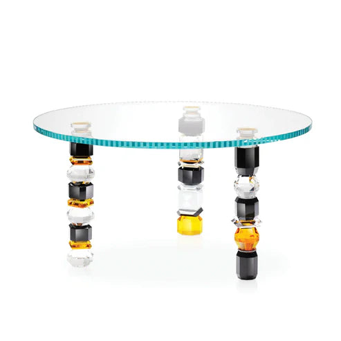 Florence European Artist Collection Crystal Table