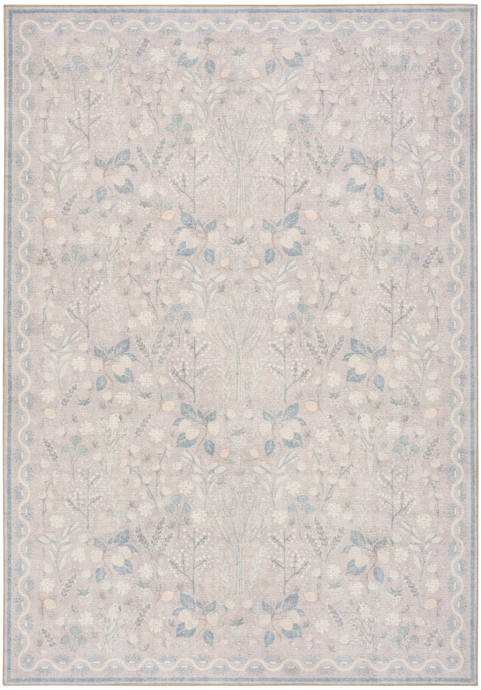 Elara Grey Multicolor Area Rug