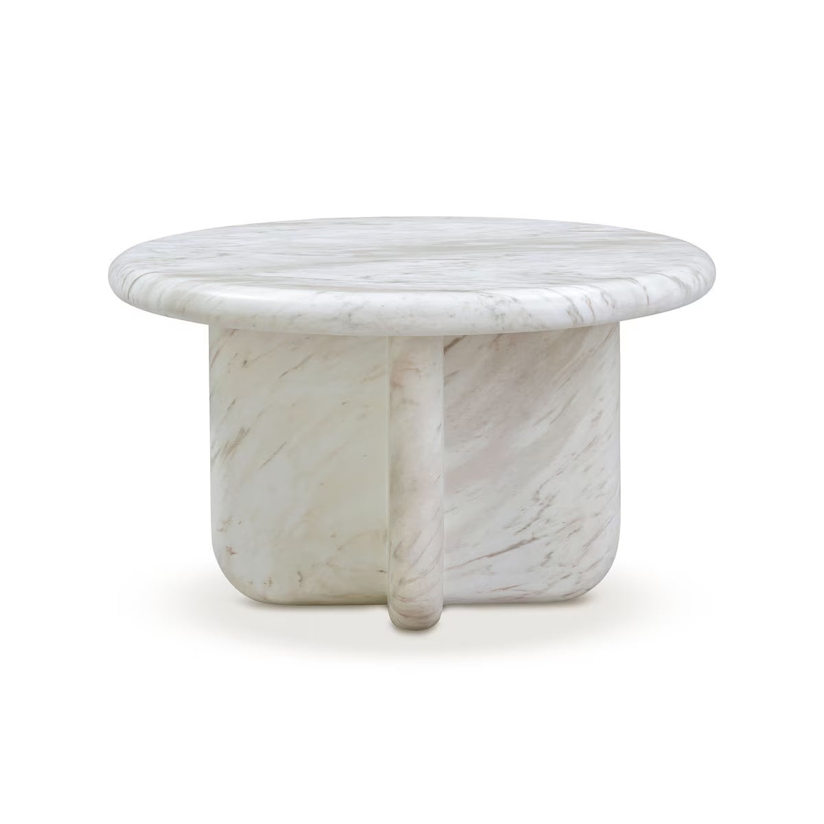 Juju Marble 24" Tall Coffee Table (Indoor or Outdoor)