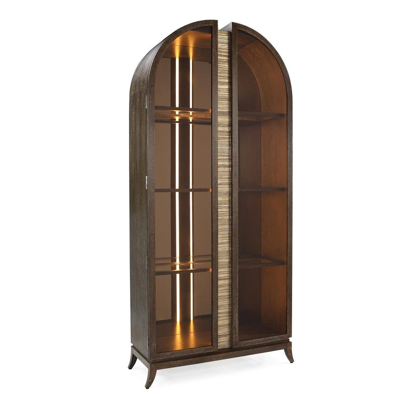 Vivienne Oak & Valyrian Gold Cabinet