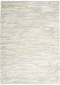 Delilah Ivory Silky Luxcelle & Wool Area Rug