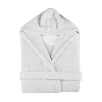 Linen Waffle White Luxury Bath Robe