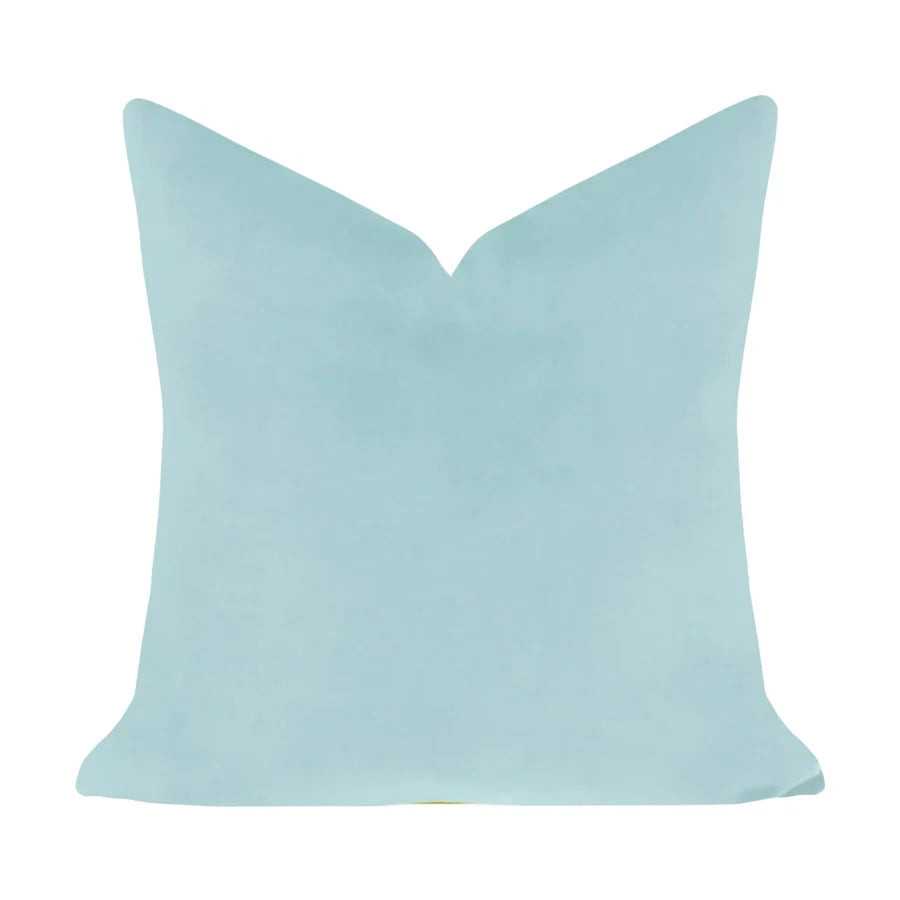 Serenity Blue Velvet Pillow (3 Sizes Available)