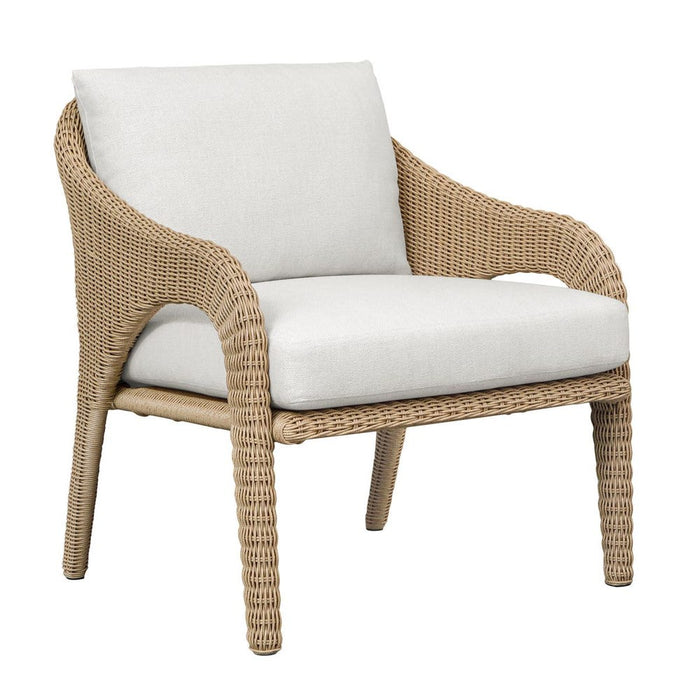 Avenue White All Weather Outdoor Lounge Chair