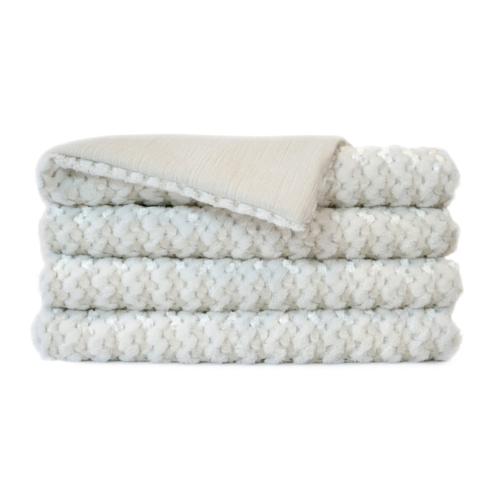Ember Superior Quality Luxurious Grey Throw