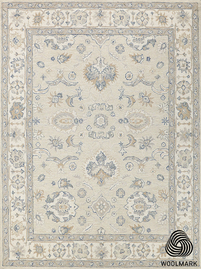 Carra Ivory Luxury Area Rug