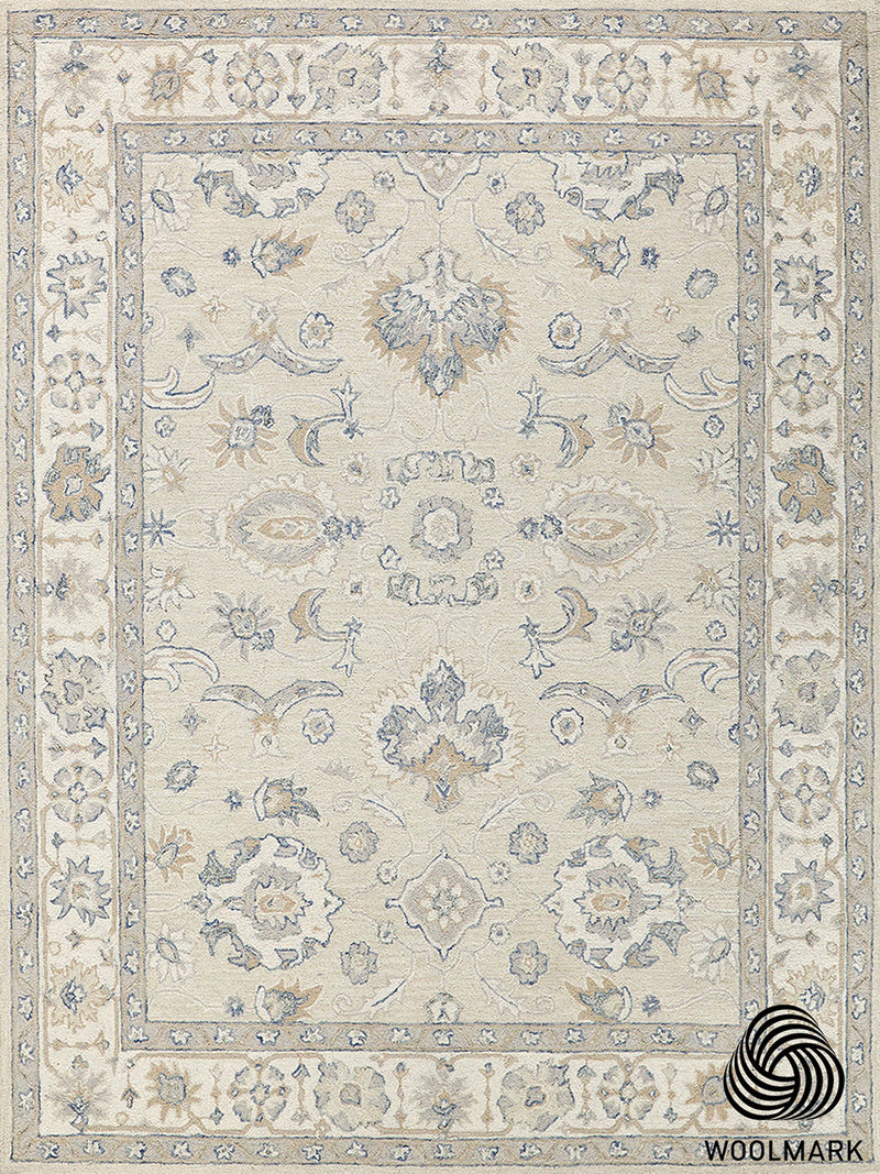 Carra Ivory Luxury Area Rug