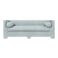 Pippa 84" Classic/Modern Atlantic Blue Custom Sofa