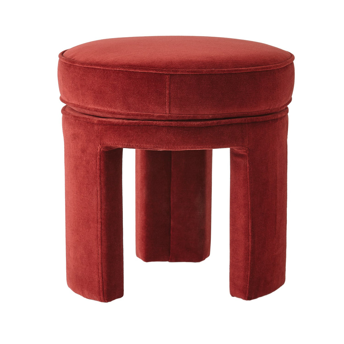 Lily Cayenne Ottoman