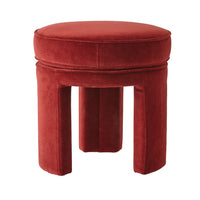 Lily Cayenne Ottoman