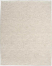 Agatha Modern Silver Ivory Area Rug